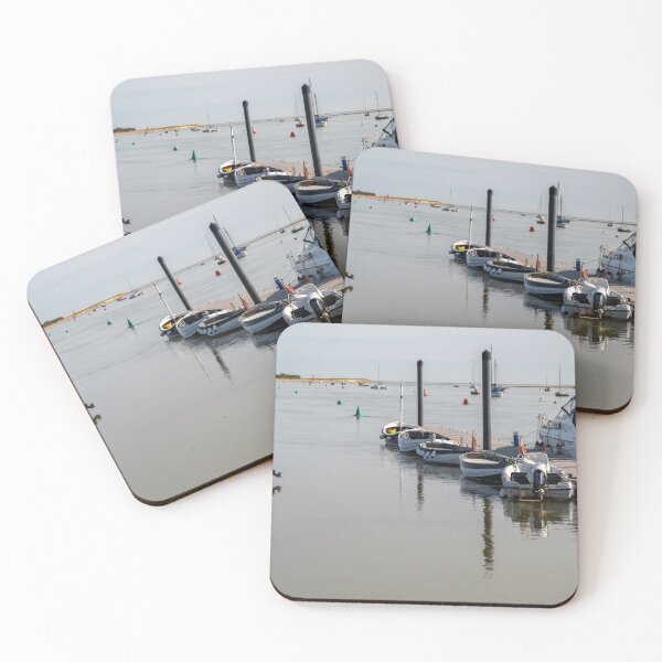 Item preview, Boats in Wells-Next-The-Sea estuary, North Norfolk designed and sold by yackers1.