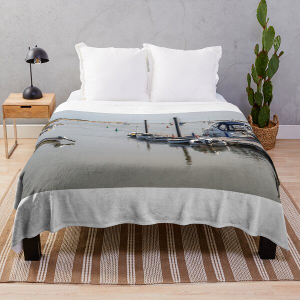 Item preview, Boats in Wells-Next-The-Sea estuary, North Norfolk designed and sold by yackers1.