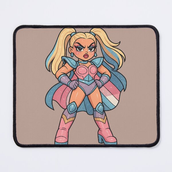 Item preview, Super Trans Girl – Cute Queer Hero Power designed and sold by TeesAndSass.