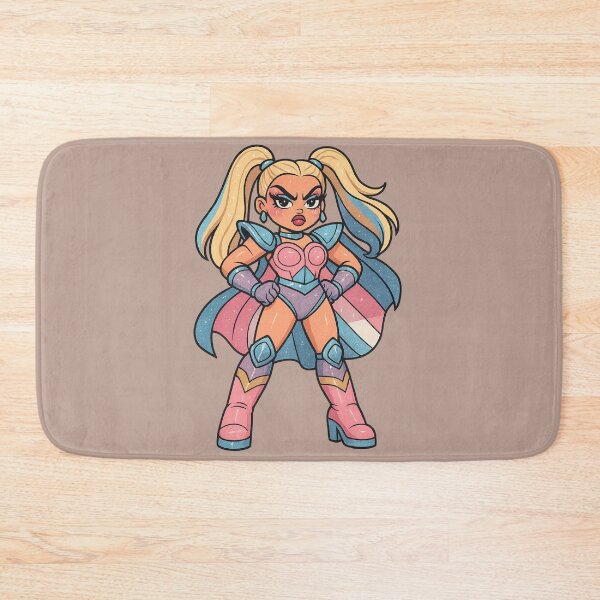 Item preview, Super Trans Girl – Cute Queer Hero Power designed and sold by TeesAndSass.