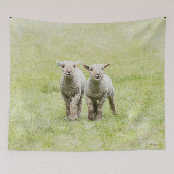 Item preview, Southdown Sheep Watercolour Photograph designed and sold by Jane Stanley Photography.
