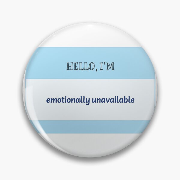 Item preview, Hola, no estoy emocionalmente disponible. designed and sold by GraphikNook.