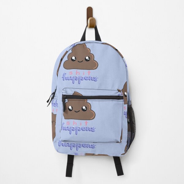 Item preview, Sh*t Happens – Funny Kawaii Poop Quote, Mental Health Humor designed and sold by theartbykay.