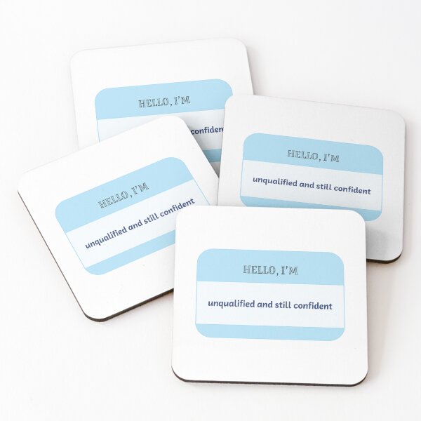 Item preview, Hello, I'm unqualified and still confident designed and sold by GraphikNook.