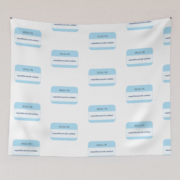 Item preview, Hello, I'm unqualified and still confident designed and sold by GraphikNook.