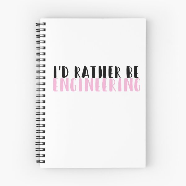 Item preview, I'd rather be engineering in pink designed and sold by emilykroll.