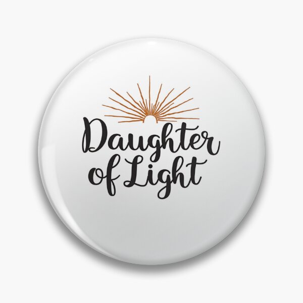 Item preview, Daughter of Light | Christian Faith Quote Design designed and sold by Deborah McLain.