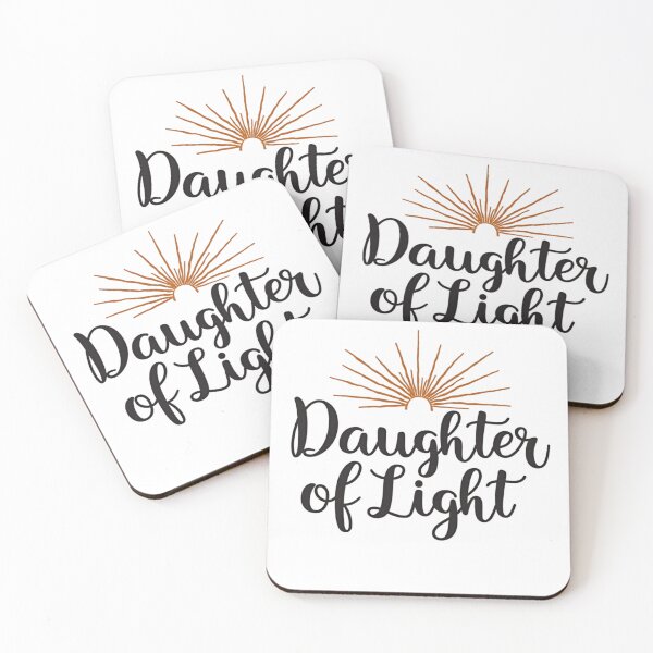 Item preview, Daughter of Light | Christian Faith Quote Design designed and sold by Deborah McLain.