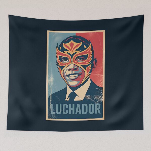 Item preview, Barack Obama Luchador designed and sold by SidTastic .