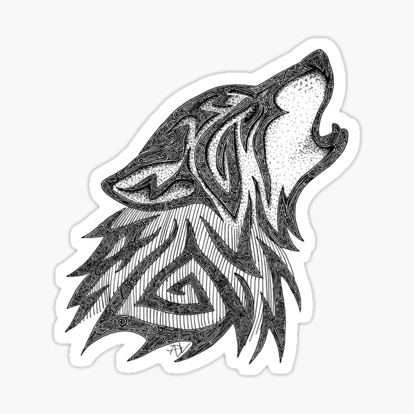 Item preview, Howling Wolf designed and sold by Anna DeVries.