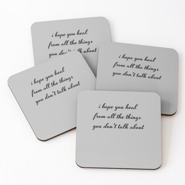 Item preview, I'll hope you heal from all the things you don't talk about designed and sold by A-Szczesniak.