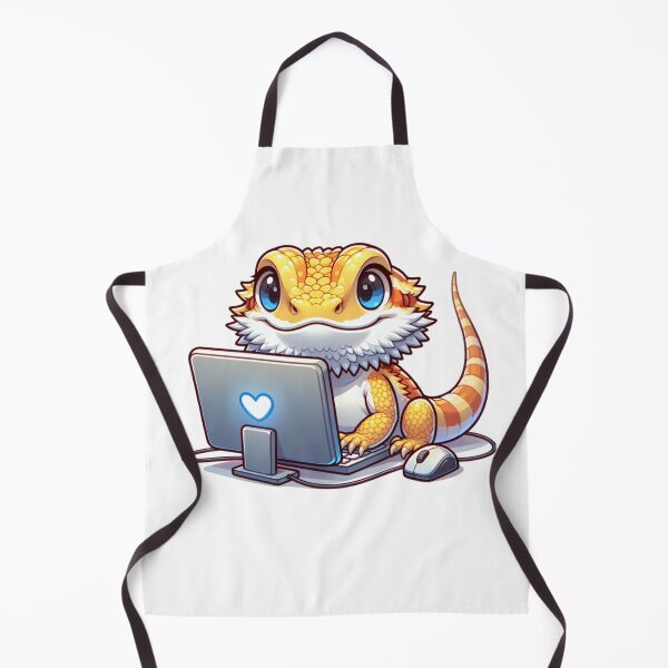 Item preview, Cute Bearded Dragon working designed and sold by njaro.