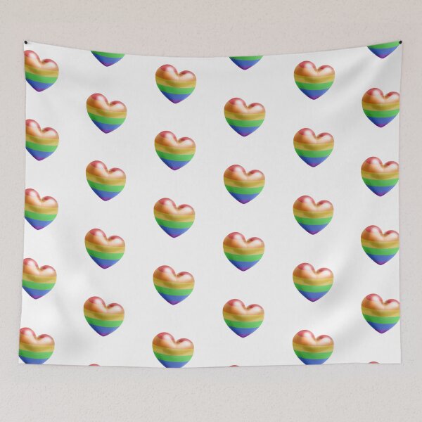 Item preview, Pride heart designed and sold by UniqueCustomArt.