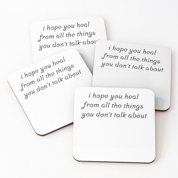 Item preview, I'll hope you heal from all the things you don't talk about designed and sold by A-Szczesniak.