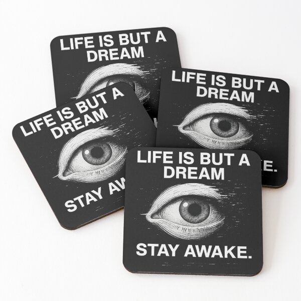 Item preview, Life Is A Dream Stay Awake Eye Art designed and sold by TheoVerse.