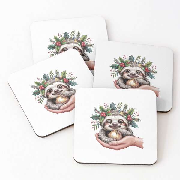 Item preview, Copy of Christmas Sloth designed and sold by jkrphoto.