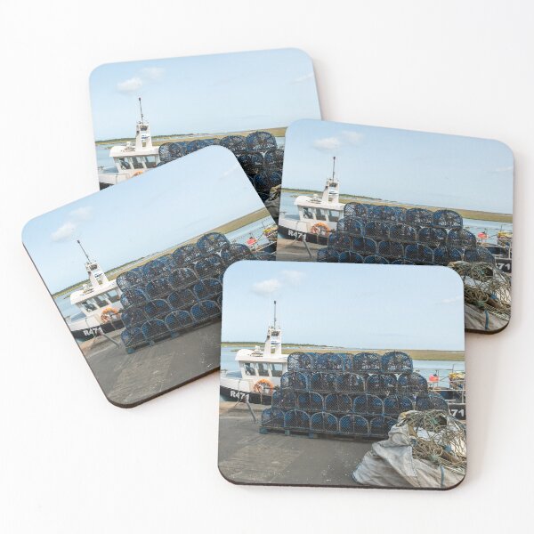 Item preview, Crab and lobster pots on the quayside designed and sold by yackers1.