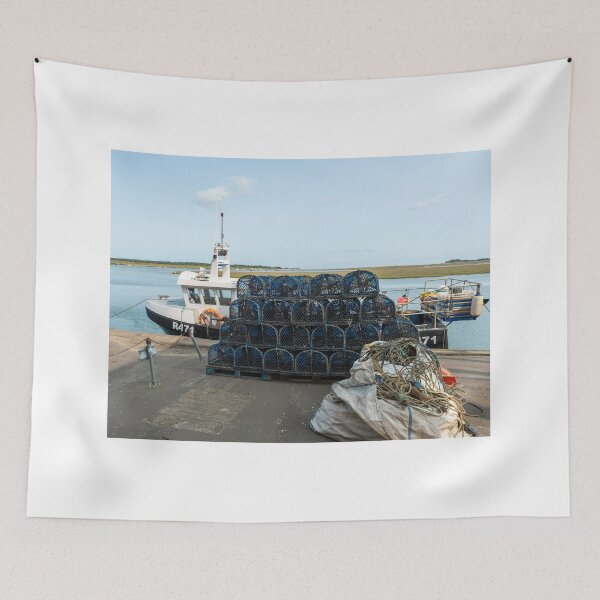 Item preview, Crab and lobster pots on the quayside designed and sold by yackers1.