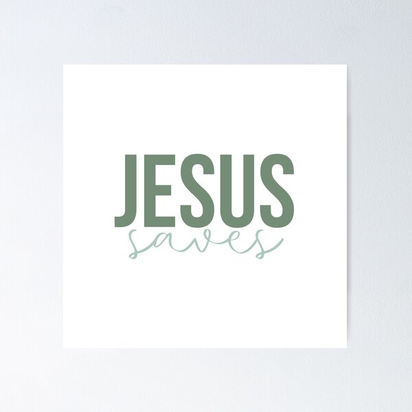 Item preview, Jesus saves designed and sold by Agit.