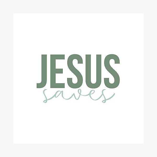 Item preview, Jesus saves designed and sold by Agit.