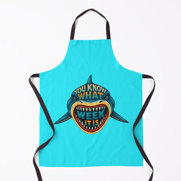 Item preview, You Know What Week It Is – Shark Week Graphic Typography designed and sold by RizVibes.
