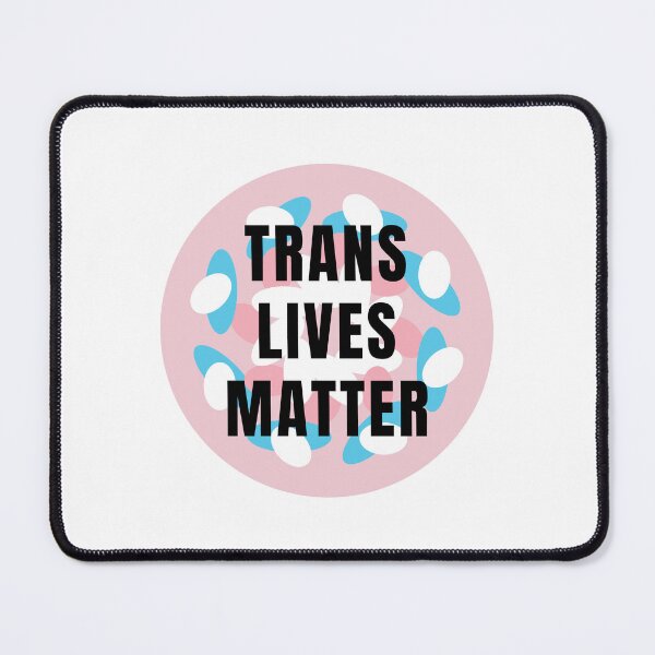 Item preview, Trans Lives Matter [Abstract Psychedelic Florals] designed and sold by Daniel Bevis Design.