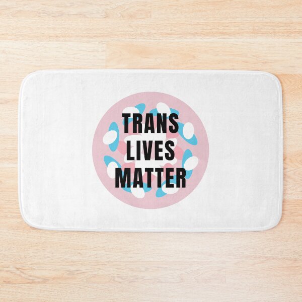 Item preview, Trans Lives Matter [Abstract Psychedelic Florals] designed and sold by Daniel Bevis Design.