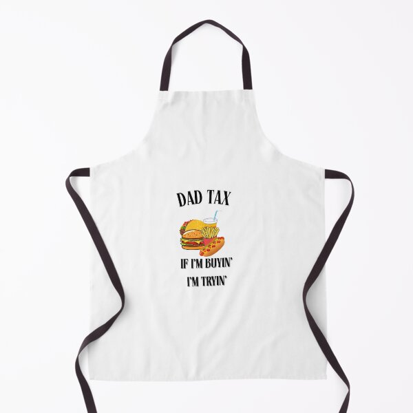 Item preview, Funny Dad Tax Burger Fries Taco Drink Hot Dog Father's Day Sticker designed and sold by duckderler.