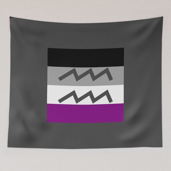 Item preview, Asexual Aquarius designed and sold by michellekchen.