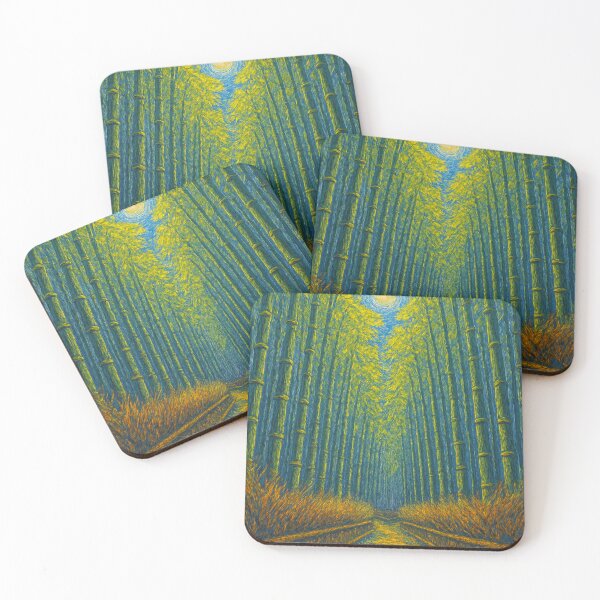 Item preview, Arashiyama Bamboo Grove - Van Gogh Style designed and sold by NaokiMatsui.