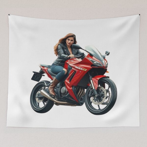 Item preview, "Biker Rebels: The Feminine Elegance" designed and sold by CHRIST5000.