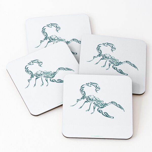 Item preview, Scorpion Strength – Arabic Calligraphy Art designed and sold by RouRose.