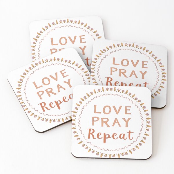 Item preview, Love Pray Repeat | Faith-Inspired Motivational Design designed and sold by Deborah McLain.