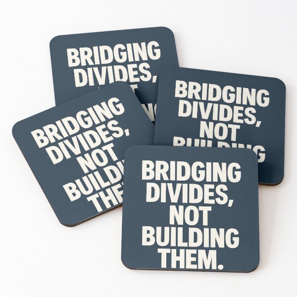 Item preview, Bridging Divides, Not Building Them. designed and sold by Owcomm.