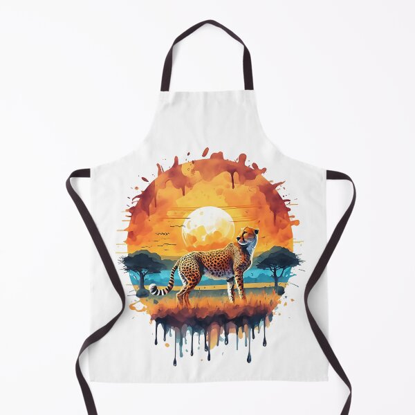 Item preview, Cheetah Roaming the savanna designed and sold by Ann Miu Deluxe.