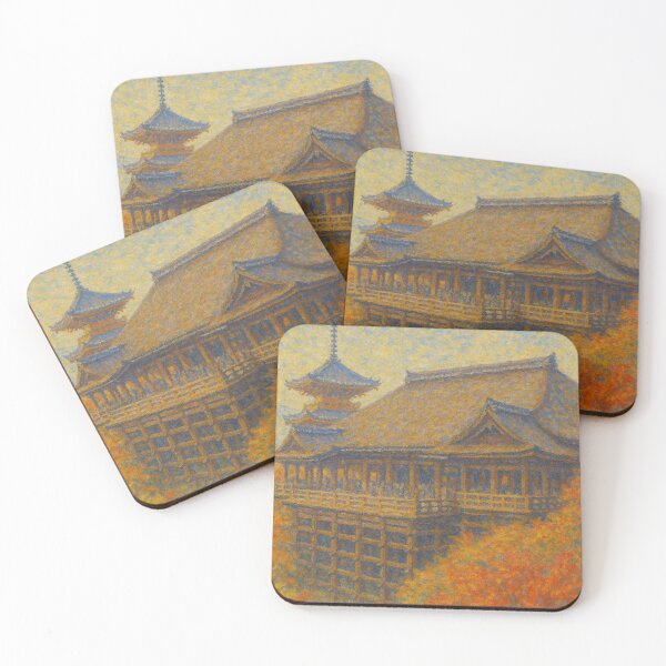 Item preview, Autumn Kiyomizu Temple - Monet Style designed and sold by NaokiMatsui.
