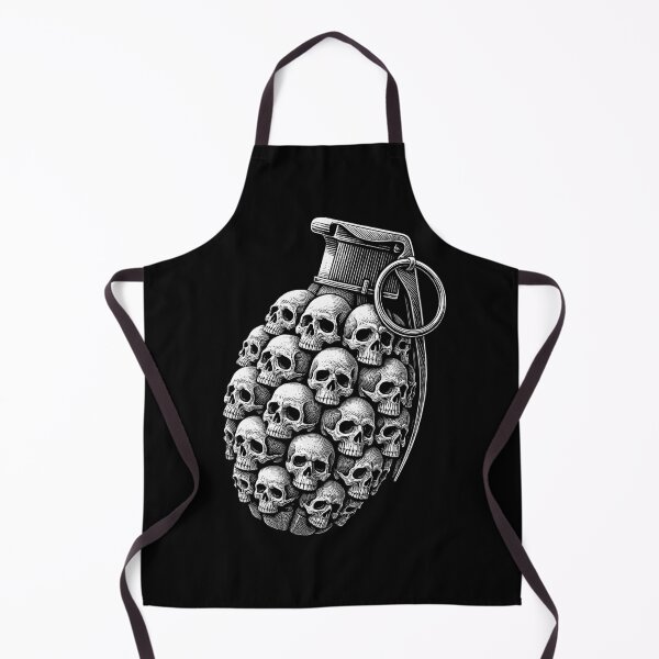 Item preview, Skull Grenade – Explosive Skull Cluster designed and sold by Monochromaniaus.