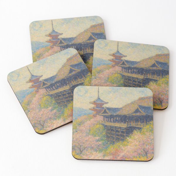 Item preview, Spring Kiyomizu Temple - Monet Style designed and sold by NaokiMatsui.