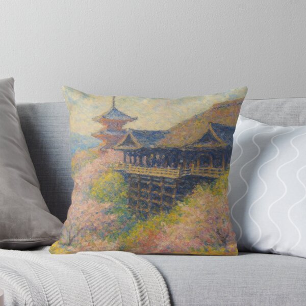 Item preview, Spring Kiyomizu Temple - Monet Style designed and sold by NaokiMatsui.