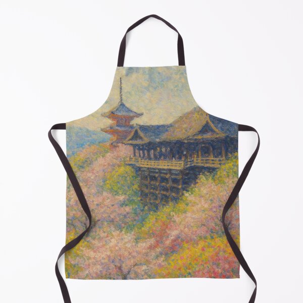 Item preview, Spring Kiyomizu Temple - Monet Style designed and sold by NaokiMatsui.