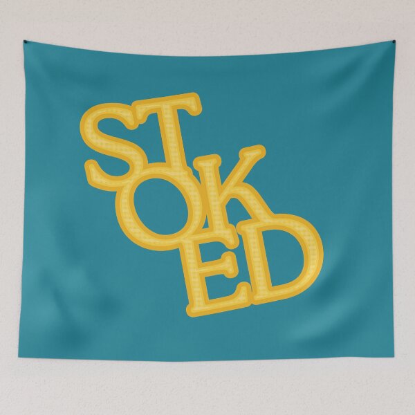 Item preview, STOKED in happy yellow gingham designed and sold by field3.