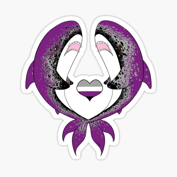 Item preview, Happy Pride sharky asexual designed and sold by shinji-bakugou.
