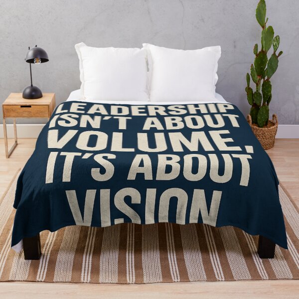 Item preview, Leadership Isn't About Volume, It's About Vision. designed and sold by Owcomm.