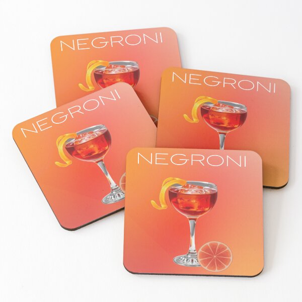 Item preview, Negroni Cocktail Recipe designed and sold by CreeseArts.