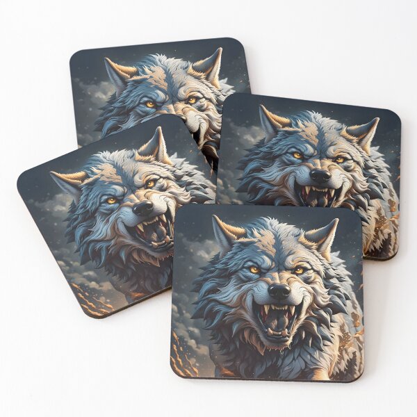 Item preview, Fenrir The Wolf designed and sold by laurencecrea.