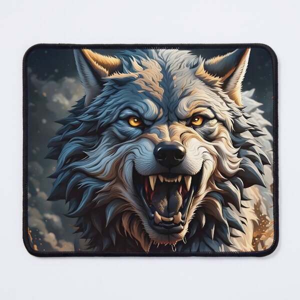 Item preview, Fenrir The Wolf designed and sold by laurencecrea.
