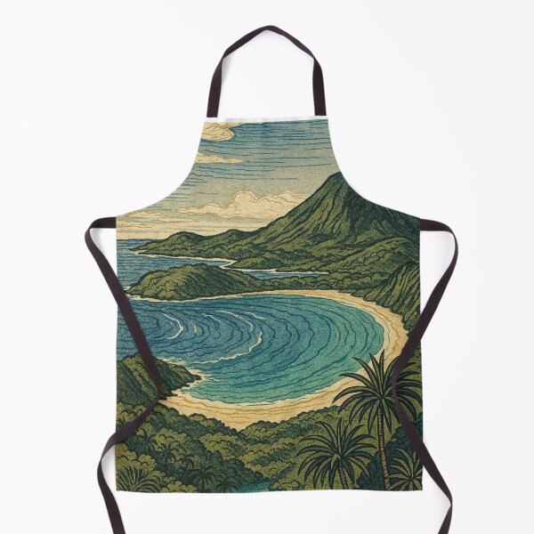 Item preview, Hawaiian Bay - Katsushika Hokusai Style designed and sold by NaokiMatsui.