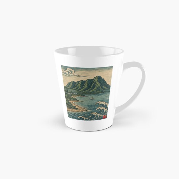 Item preview, Hawaiian Mountain & Beach - Katsushika Hokusai Style designed and sold by NaokiMatsui.