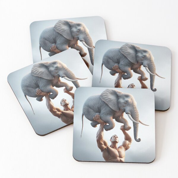 Item preview, Strength Enough to Lift an Elephant designed and sold by CarolM.