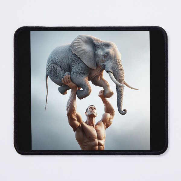 Item preview, Strength Enough to Lift an Elephant designed and sold by CarolM.